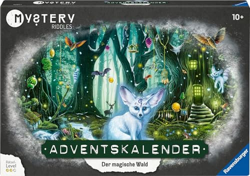 Ravensburger 23627 - Mystery Adventskalender - Der magische Wald - 24 Rätsel für EXIT-Begeisterte ab 10 Jahren