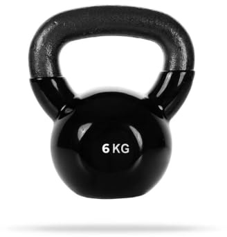 GymBeam - Kettlebell Professionale per Sport e Fitness in Ferro e Vinile, Ideale per Allenamenti di Forza, Cardio, HIIT, Squat, Stacchi, Presse, Slancio e Swing, Disponibile da 4 a 20 kg (6)
