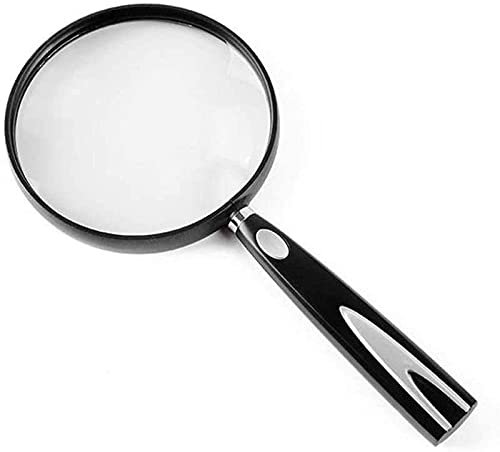 Lupen, 4-fache Vergrößerungsglas für Kinder, ältere Menschen, Handlupe, Leselupe für Bücher, Zeitungen, Schmuck, Hobbys, Zuhause, L Beauty Comes