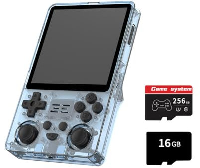 Console di gioco portatile RGB20SX con 30000 Gmaes, console di gioco portatile IPS Open Source Linux Retro da 4 pollici, emulatore portatile da 16+256G 5000 mAh, regalo per bambini e adulti