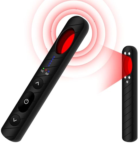 Baobylon Wanzen Detektor,Versteckte Kamera Finder für GPS/GSM | RF Finder Signal Bug Detector, Infrarot Detector Starke für GPS/GSM Tracker Abhörgeräte Funkkameras Wanzenfinder