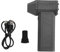 WOOXGEHM Jet Dry Blower, 130 000 TR/Min, Séchage Efficace, Ventilateur Portatif avec Lampe de Poche et Fonction SOS, Mini Souffleur Rechargeable Jet Dry pour Barbecue, Voitures (Gris)