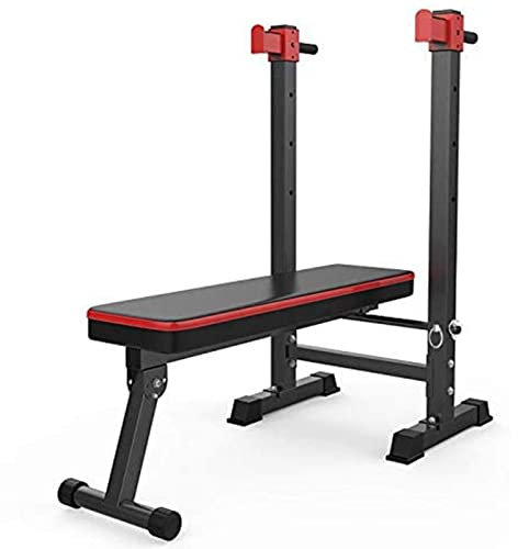 PUFAHAU Klimmzugstangen Gewichtheberbett Kniebeugenständer Herren Fitness Langhantelständer Bankdrücken Verstellbare Halterung Krafttrainingsständer Multifunktionsregal Home Indoor Gym Nur Sel