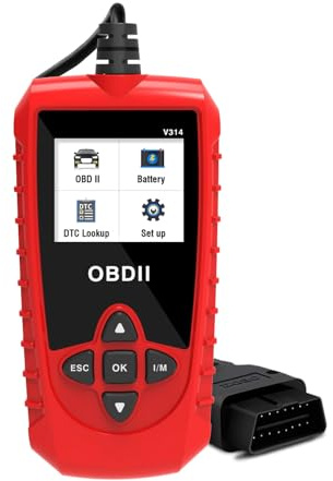 Strumento diagnostico per auto, dispositivo di scansione avanzato V314 OBDII Reader per diagnosi precisa dei guasti e lettore di guasti di controllo della prontezza