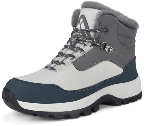 Mishansha Stivali Donna Invernali Antiscivolo 36-42 EU | Scarpe da Escursionismo, Imbottiti, Comode, Trekking, Spostamenti Quotidiani