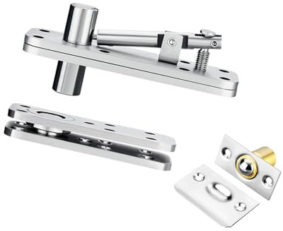 Porta in legno Perni Cerniere in acciaio inox Cerniera nascosta Rotazione di 360 gradi Perni invisibili Hardware Acciaio inossidabile Cerniera per porta nascosta