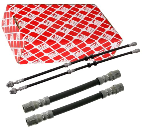 4x Febi Bremsschlauch vorne + hinten