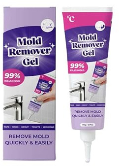 Fugen Clean der Gute Fund, Schįmmel ędntfęrnęr Gel, Mọld Remover Gel, Grout Cleaner für Silikonfugen, Wand, Fensterdichtung, Fliesenfugen, Leistungsstarkes Haushaltsreinigungsgel für Bad und Küche