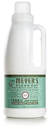 Suavizante de telas, albahaca Perfume, 32 oz fl (946 ml) - Sra. Meyers Clean Day