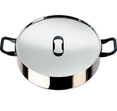 Alessi Casseruola piatta 24 cm Rame CINTURA DI ORIONE - 90102/24