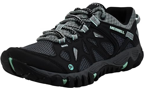 Merrell Women's All Out Blaze Aero Sport Hiking Water Shoe,Black/Aventurine,7 M US