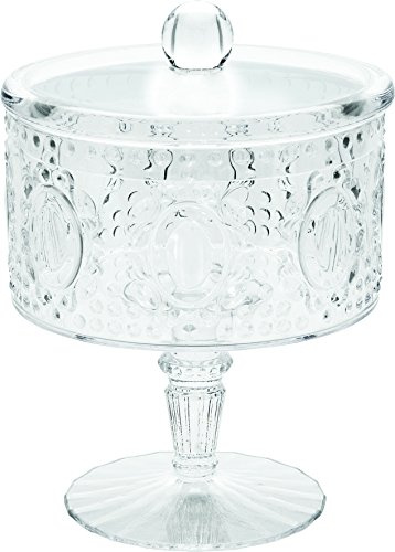 Baci BM211398 Mini recipiente per biscotti, acrilico, Acrilico, transparance, 15 x 11 x 0.3 cm