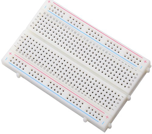 Qunqi 400 tie point Experiment Mini Breadboard 5.5×8.2×0.85cm