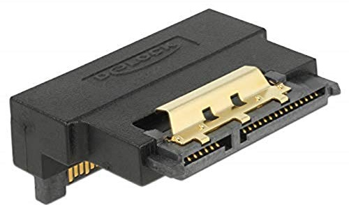 DeLock SATA-Adapter - Serial ATA 150/300/600 - SATA Combo (s) bis SATA Combo (R) abgewinkelt, 63943