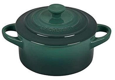 Le Creuset Stoneware Mini Round Cocotte, 8 oz., Artichaut