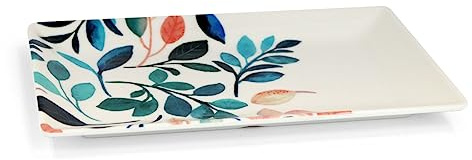 Bandeja La Mediterránea Alba Melamina 25 x 15 x 2 cm