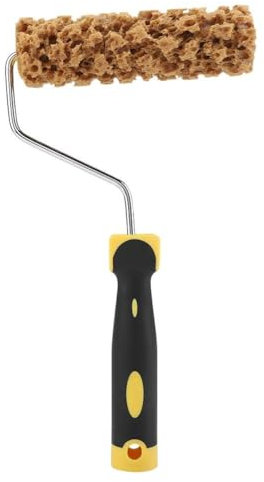 Angelkiss Texture Paint Roller for Walls - Decorative Painting Tool with Handle for Acrylic Paint, Varnish & Glue.