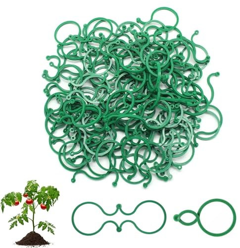 yztju Sujetadores para Plantas En Espaldera - Clips De Jardín para Plantas Trepadoras Y Enredaderas,Fijación Interior Exterior para Enredaderas De Pepino Tomate Vegetal Orquídea