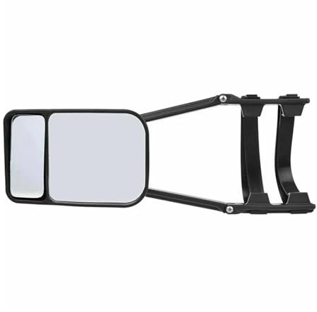 Vetro Specchio Retrovisore Per Specchietto Retrovisore Universale Rimorchio Roulotte Auto Angolo Cieco Convesso Ampio Estensione Il Traino