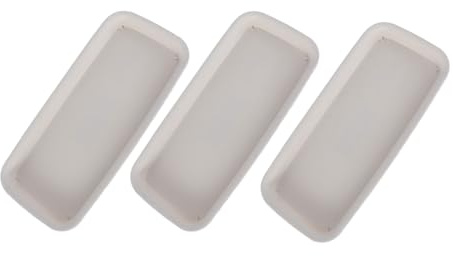 DOITOOL Sottovasi Accessori per Forniture da Giardino in Plastico Bianco Rettangolari 60 Cm 3, Resistenti agli Urti e Antigoccia per Piante e Fiori