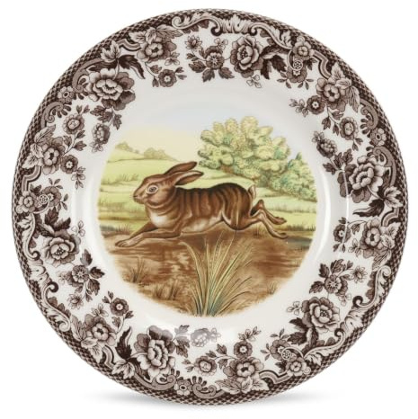 Spode Woodland Rabbit Salad Plate