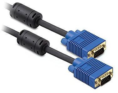 S-Link SLX-177 câble VGA 10 m VGA (D-Sub) Noir, Bleu - Câbles VGA (10 m, VGA (D-Sub), VGA (D-Sub), Noir, Bleu, Male Connector/Male Connector)