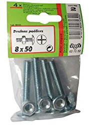 VYNEX Boulon poêlier azi 8x50 SC x4