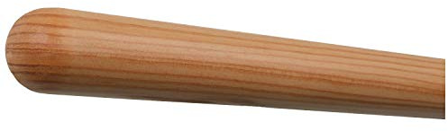TIBU Lärche Holz Handlauf lackiert Ø 42 mm mit bearbeiteten Enden ohne Halter Länge: 900 mm / 90 cm / 0,9 m Enden:Halbkugel gefräst