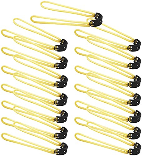 15pcs élastiques de Lance Pierre élastiques de Fronde, tirage Puissant, 6 Fois Extensible, 3000 Coups, pour Le tir à la Cible en Plein air et Les Jeux de Chasse