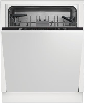 Lavavajillas todo integrable 60 cm BDIN16435, 14 cubiertos, 6 programas, 45 dB