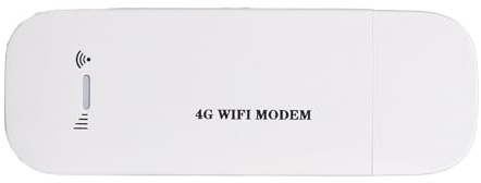 Tragbarer 4G LTE USB WLAN Router, Mobiler 4G WLAN Router, Tragbarer Drahtloser Netzwerkadapter, USB betriebener Reise WLAN Hotspot 4G LTE Router, Unterstützt B1 B3 B7 B8 B20 B38