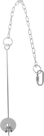Gogogmee Edelstahl Futterhalter Für Vögel Hängender Fruchthalter Mit Kette Für Papageien Kanarienvögel Und Andere Kleine Vögel Praktischer Obst Und Gemüse-spieß Für Futterspender