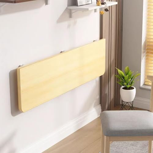 Klapptisch Wand, Wandklapptisch Küche, Wandtisch Klappbar, Wandmontage for Die Schreibtisch Esstisch Laptoptisch Klein(60 * 24cm/23.6 * 9.4in)
