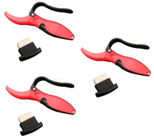 OFFSCH Lot De 3 Aiguiseurs De Sécateurs Robustes Pour Outils De Jardinage