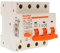 MeanWell Leitungsschutzschalter, dreiphasig, Typ A Kurve C, 3P+N 6kA 30mA, 4 DIN-Module, Residual Current Circuit Breaker with Overcurrent Protection, RCBO 3P+N C10 10A