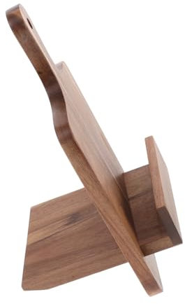 Alipis Kochbuchständer Aus Holz Für Küchentheke Wandmontage Rezeptbuchhalter Präsentationsständer Modern Und Robust Für Küche Oder Restaurant