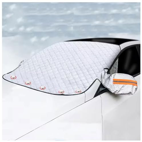 Auto Windschutzscheiben Abdeckung Frontscheibenabdeckung Auto Scheibenabdeckung Windschutzscheibe Abdeckung Halbgarage Für Auto Für Die Meisten Autos Für Gegen Schnee Frost Und Sonne
