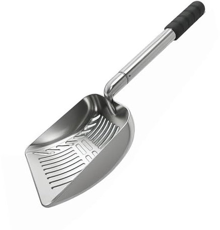 Fireplace Shovel for Ashes, Fire Pit Shovel Ashes,Hugar Charcoal Scoop for Fireplace | Adjustable Charcoal Word for Fire Pit Cleaning, Stainless Steel Charcoal Ball