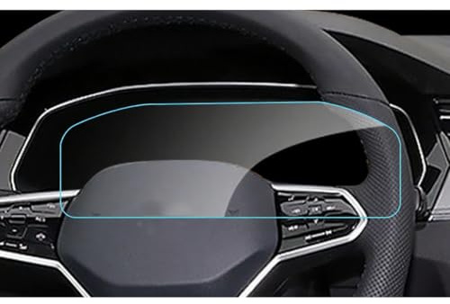 Ydxlcsyy Protector de Pantalla para salpicadero,Lámina Resistente a los Rayos UV para salpicadero,Accesorios para salpicadero,para VW Magotan 8-Inch 2023