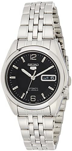 Seiko Herren Armbanduhr Analog Automatik Edelstahl SNK393K1
