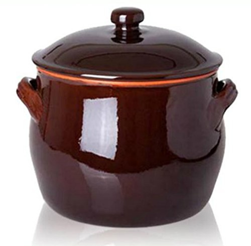 PENTOLA LENTIA CM 21 CON COPERCHIO terracotta