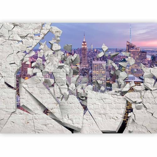 Fotomurales B&D XXL - 400x280 cm XXL Papel pintado tejido no tejido Decoración de Pared decorativos Murales moderna Diseno Fotográfico Villa City New York d-a-0045-a-d