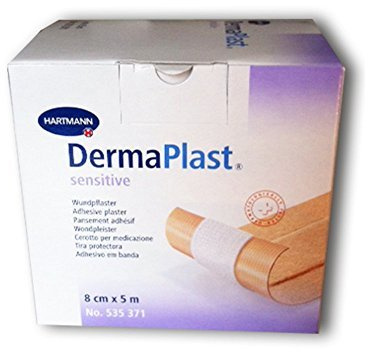DermaPlast sensitive Wundpflaster 5m x 8cm by Paul Hartmann AG