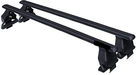 AUTOFORNITURE ITALIA Dachträger Dachträger Dachgepäckträger für Auto ohne Relings, Montagesystem mit Dachträger + Befestigungsset speziell für Auto