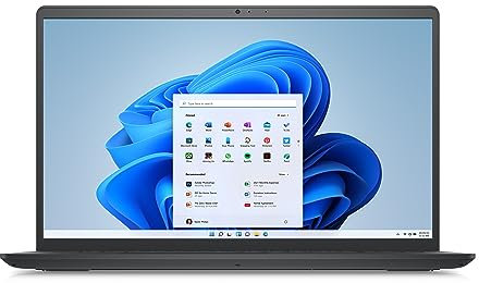 Dell Inspiron 15 3520 Laptop | 11. Gen Intel Core i3-1115G4 Prozessor | 15,6 FHD 120Hz Display | 8 GB RAM | 256 GB NVMe SSD | Intel UHD Grafik | Windows 11 Home | QWERTZ | Carbon Black