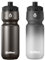 WEMEET Auslaufsichere Fahrrad Trinkflasche, Rennrad Trinkflasche 700ml, BPA-frei, Squeeze Radflasche mit Kapazitätsskala, für Reiten, Fitnessstudio (Schwarz & Schwarz Weiß, 2er Pack)
