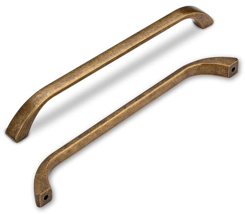 SYZOW Antike Schrankgriffe, 6 Stück Vintage Möbelgriffe 160mm Lochabstand Griffe für Küchenschränke Zinklegierung Möbelgriffe Küchengriffe