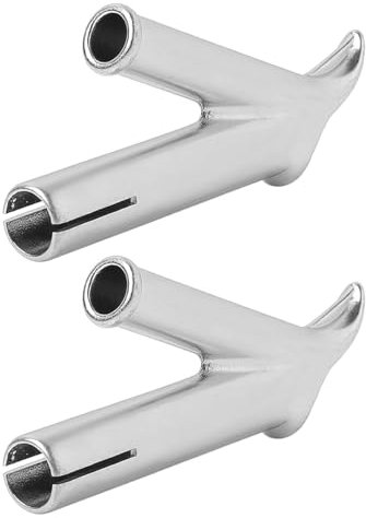 Tiardey Torcia per Saldatura in plastica da 7 mm, ugello per Saldatura a Triangolo rapido di Tipo Y, ugello per Saldatura in Acciaio Inossidabile, Accessori per Saldatura ad Aria Calda