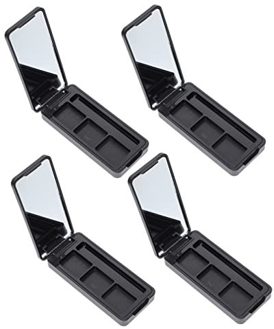 ADOCARN 4stücke Wiederverwendbare Kosmetik Aufbewahrungsboxen Concealer Sub Box Reise Make-up Teller