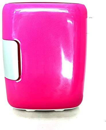 Mini réfrigérateur, 4 L, refroidisseur et réchauffeur, petit réfrigérateur portable avec alimentation CA/CC, mini réfrigérateur de maquillage personnel pour les soins de la peau, chambre, bu